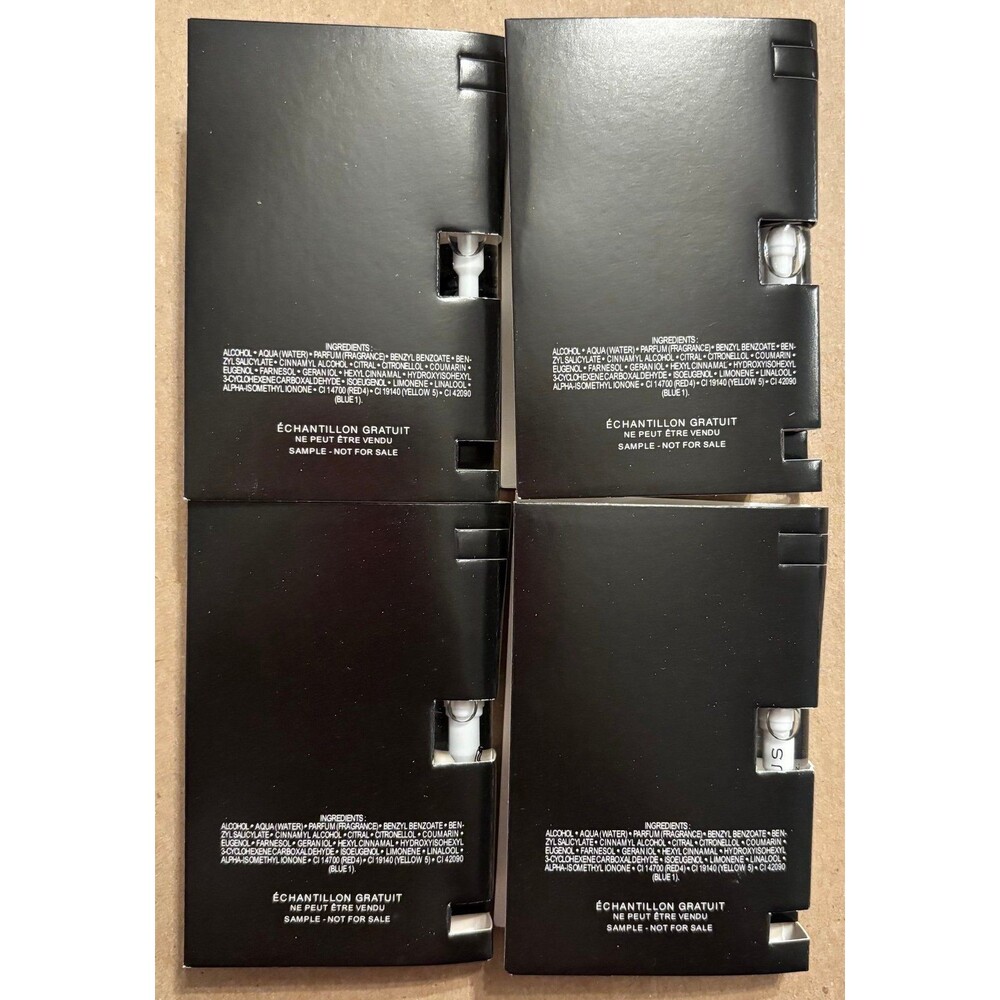 Creed Aventus Cologne Sample Lot of 4 x 2ml Spray Vials New - Picture 2 of 3